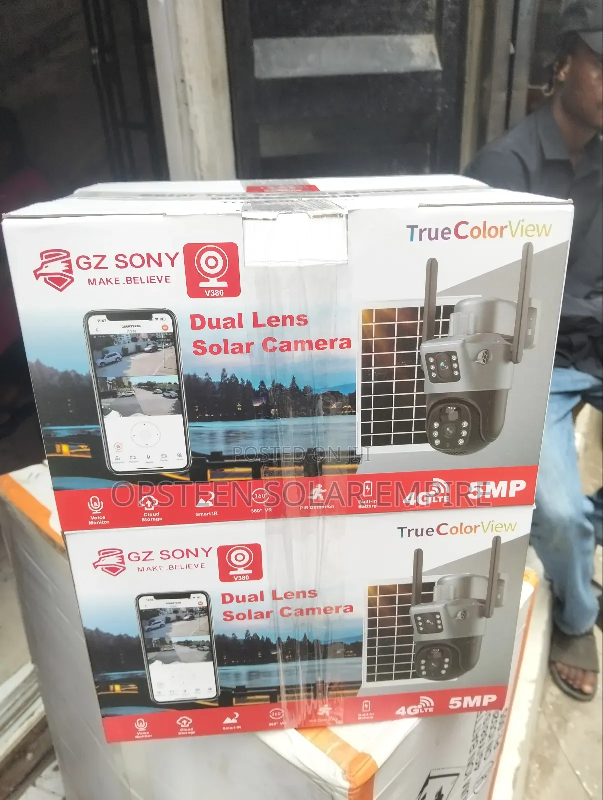 Solar CCTV Camera