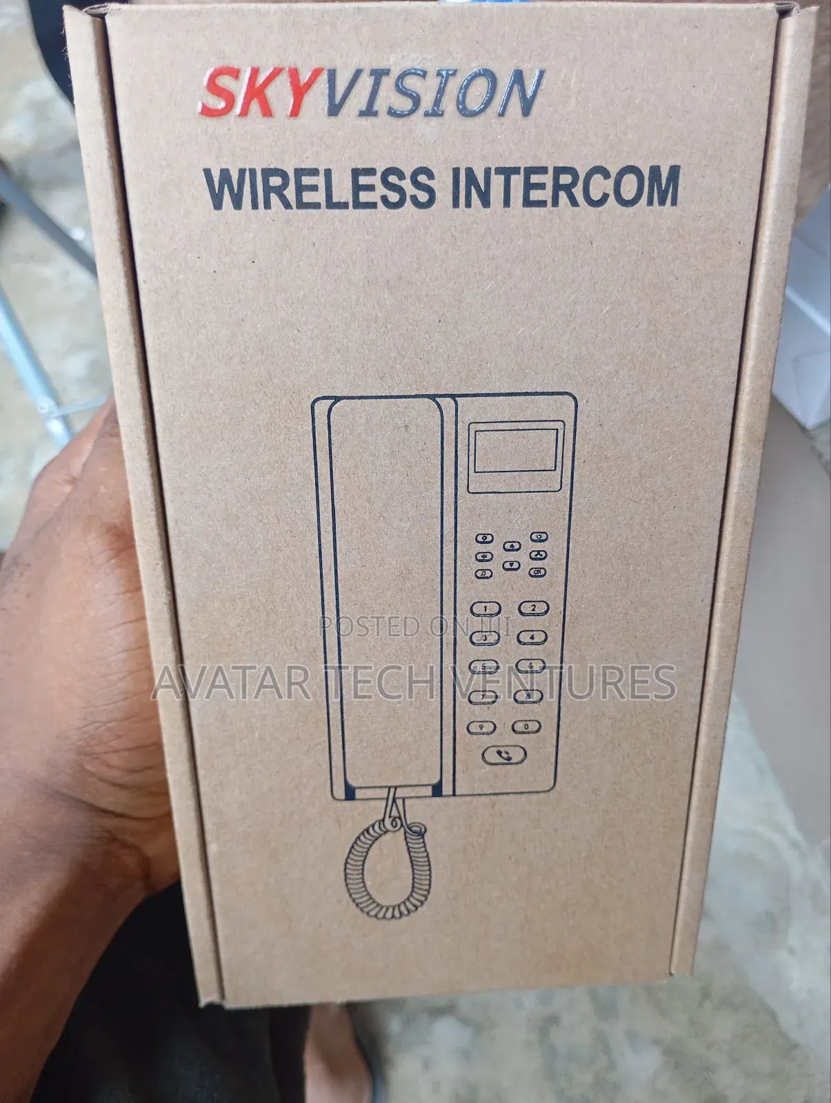 Wireless Intercom With Display (Long Range)