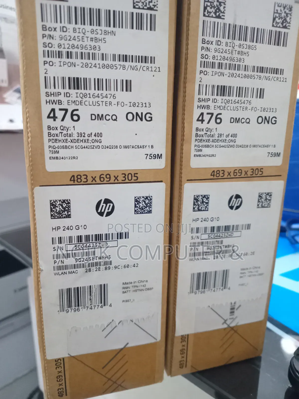 New Laptop HP 240 G1 8GB Intel Core I5 SSD 512GB