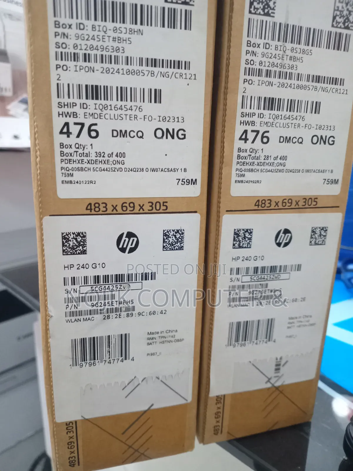 New Laptop HP 240 G1 8GB Intel Core I5 SSD 512GB