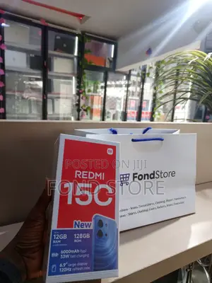 New Xiaomi Redmi 15C 4G 128 GB Black