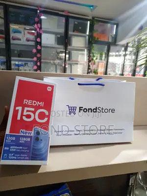 New Xiaomi Redmi 15C 4G 128 GB Black