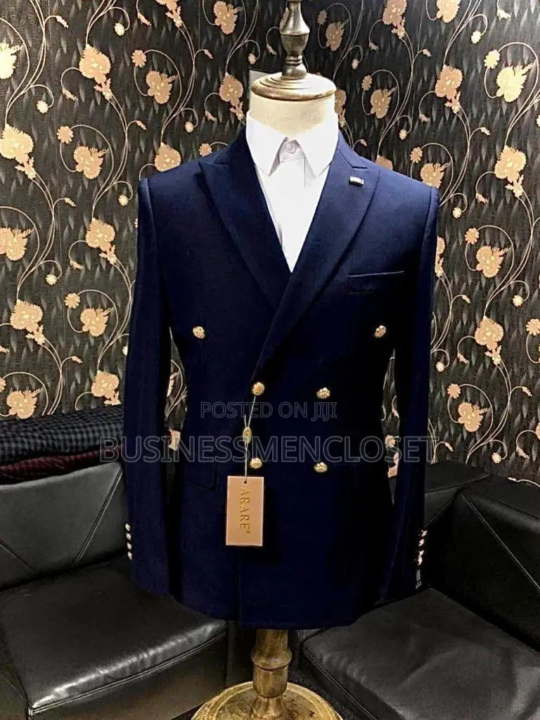 Plain Double Breasted Suits