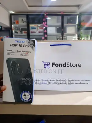 New Tecno Pop 10 Pro 128 GB Black