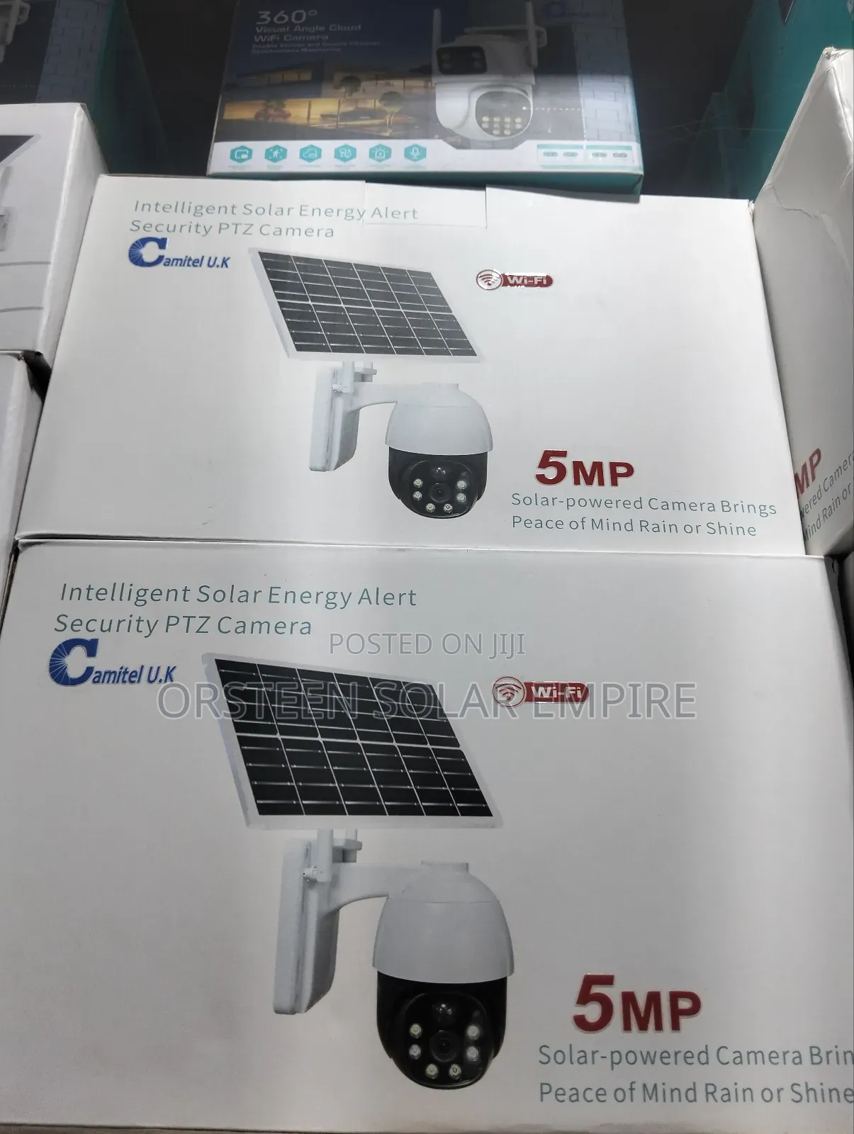 Solar CCTV Camera