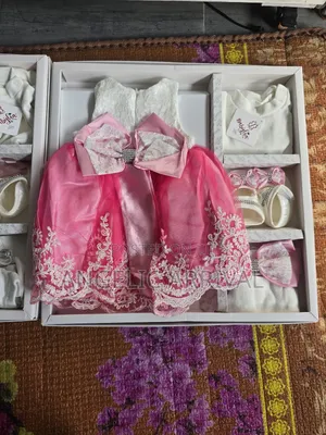 Baby Girl Christening Set