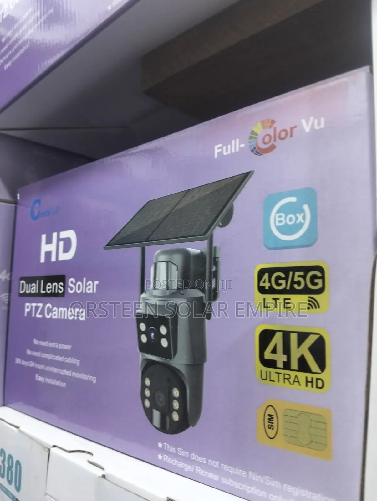 Solar CCTV Camera
