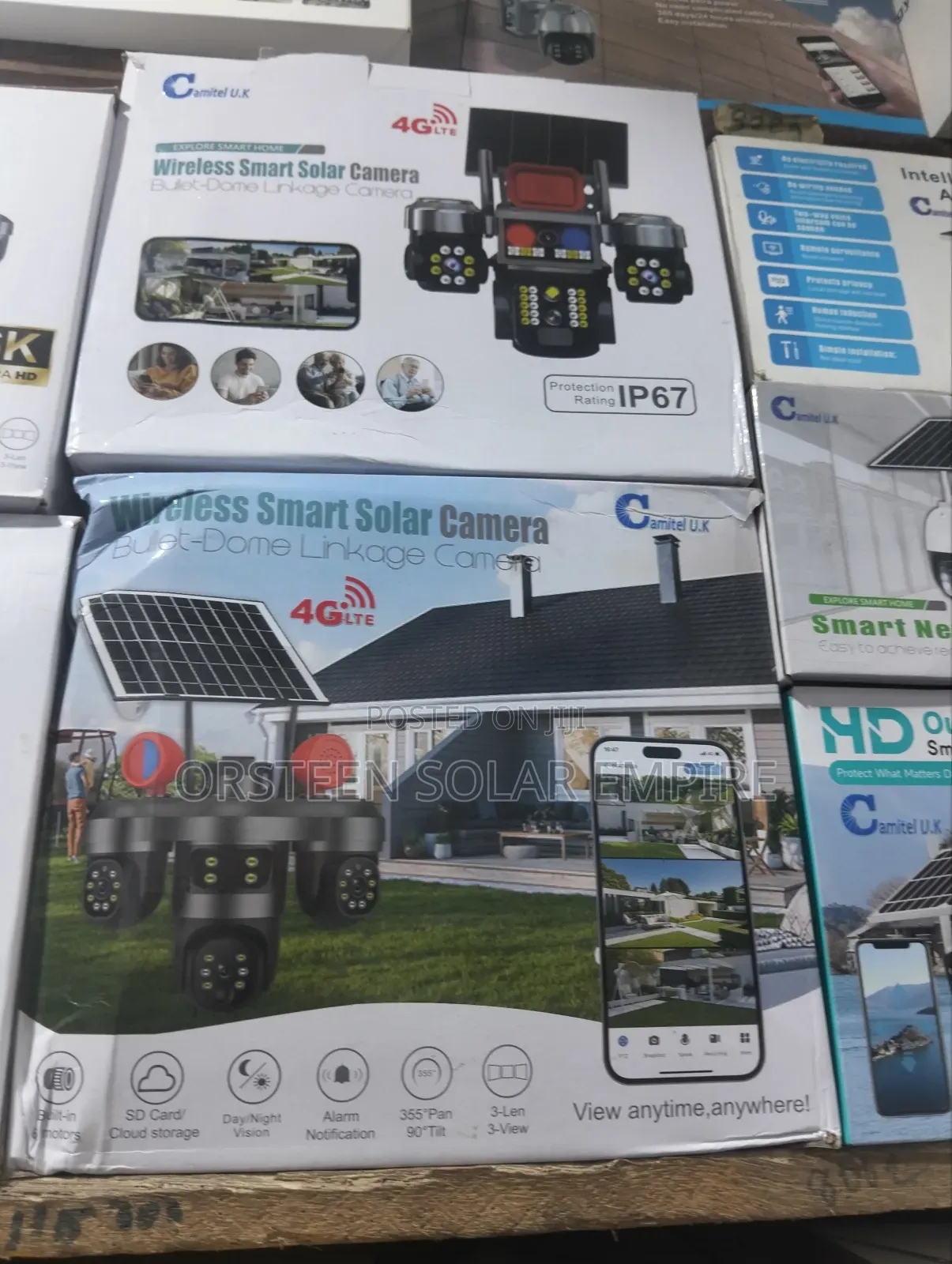 Solar CCTV Camera