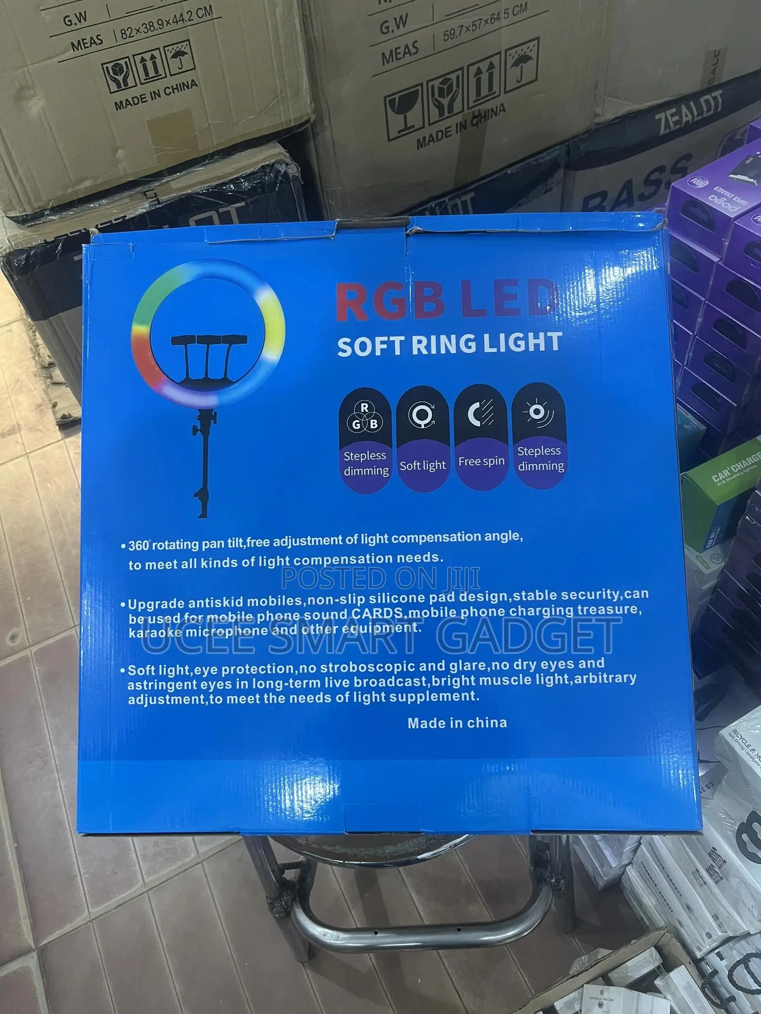 RGB Soft Ringlight 56cm