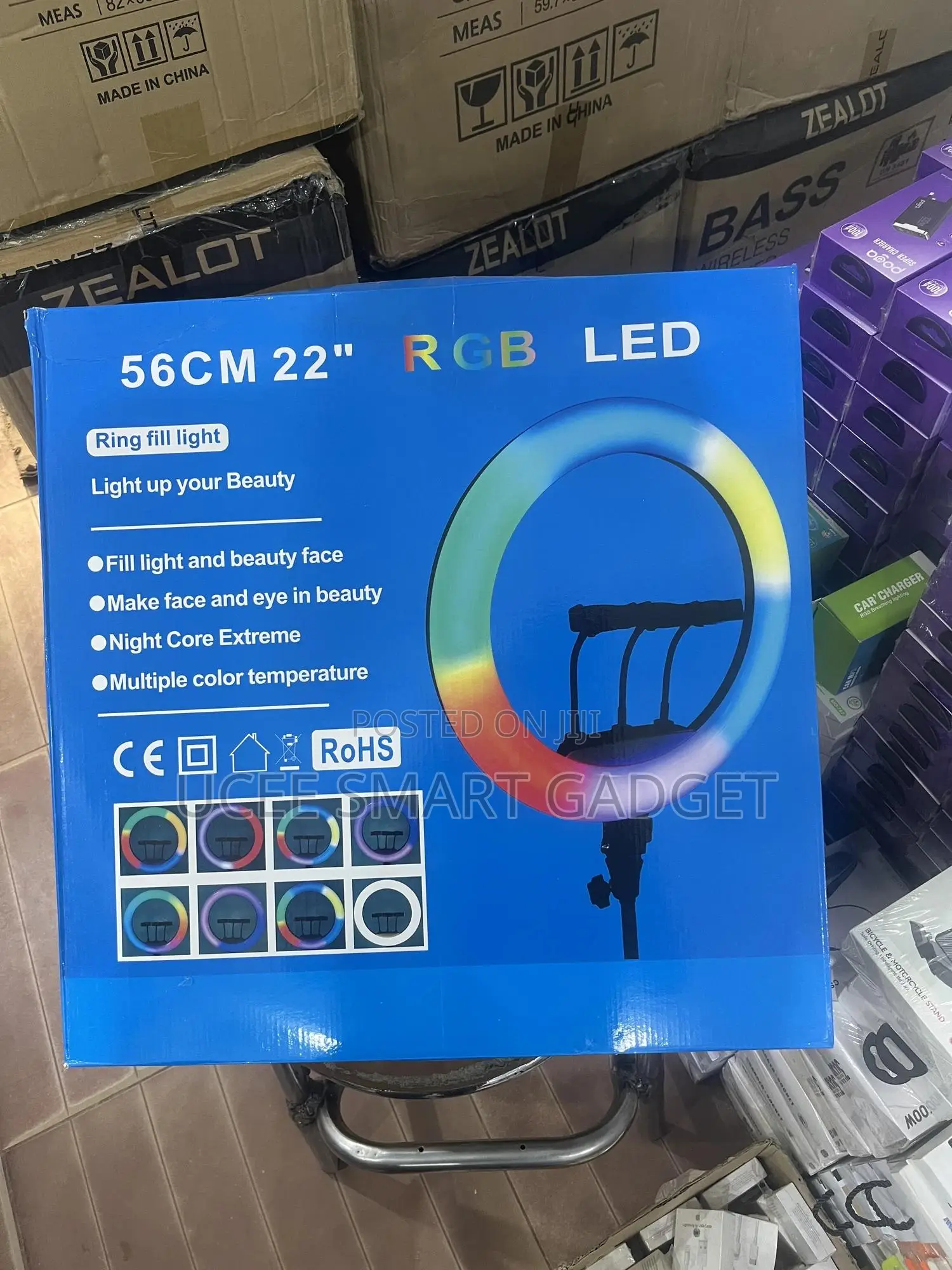 RGB Soft Ringlight 56cm