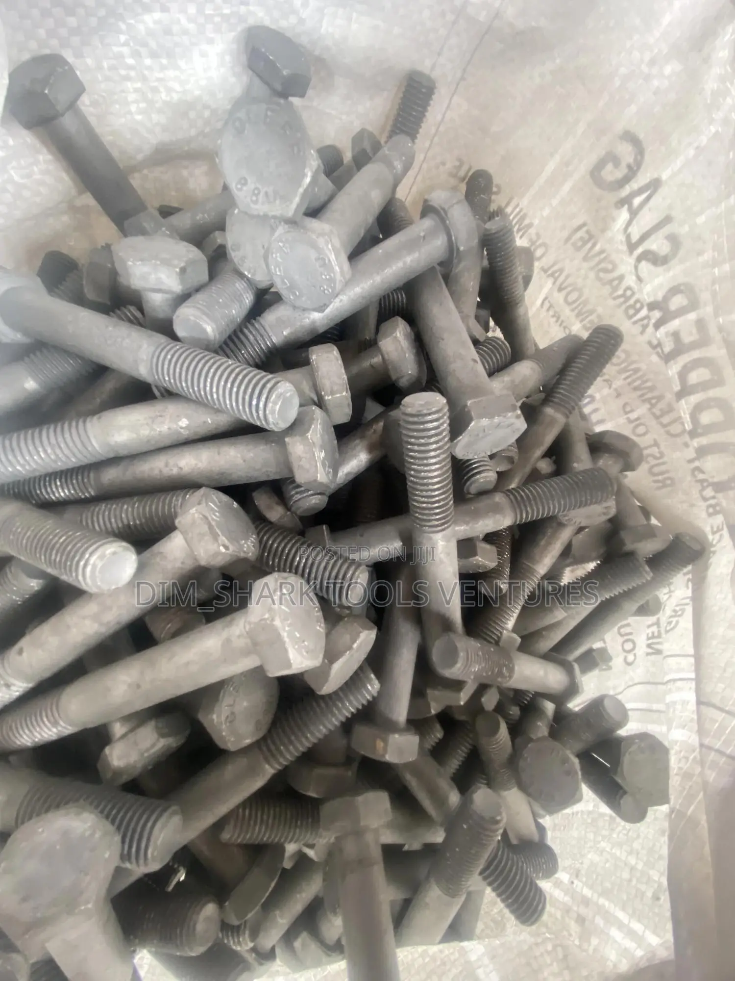 12mm X 80mm Galvanize Bolt 3” (Half Threaded)Grade 8.8