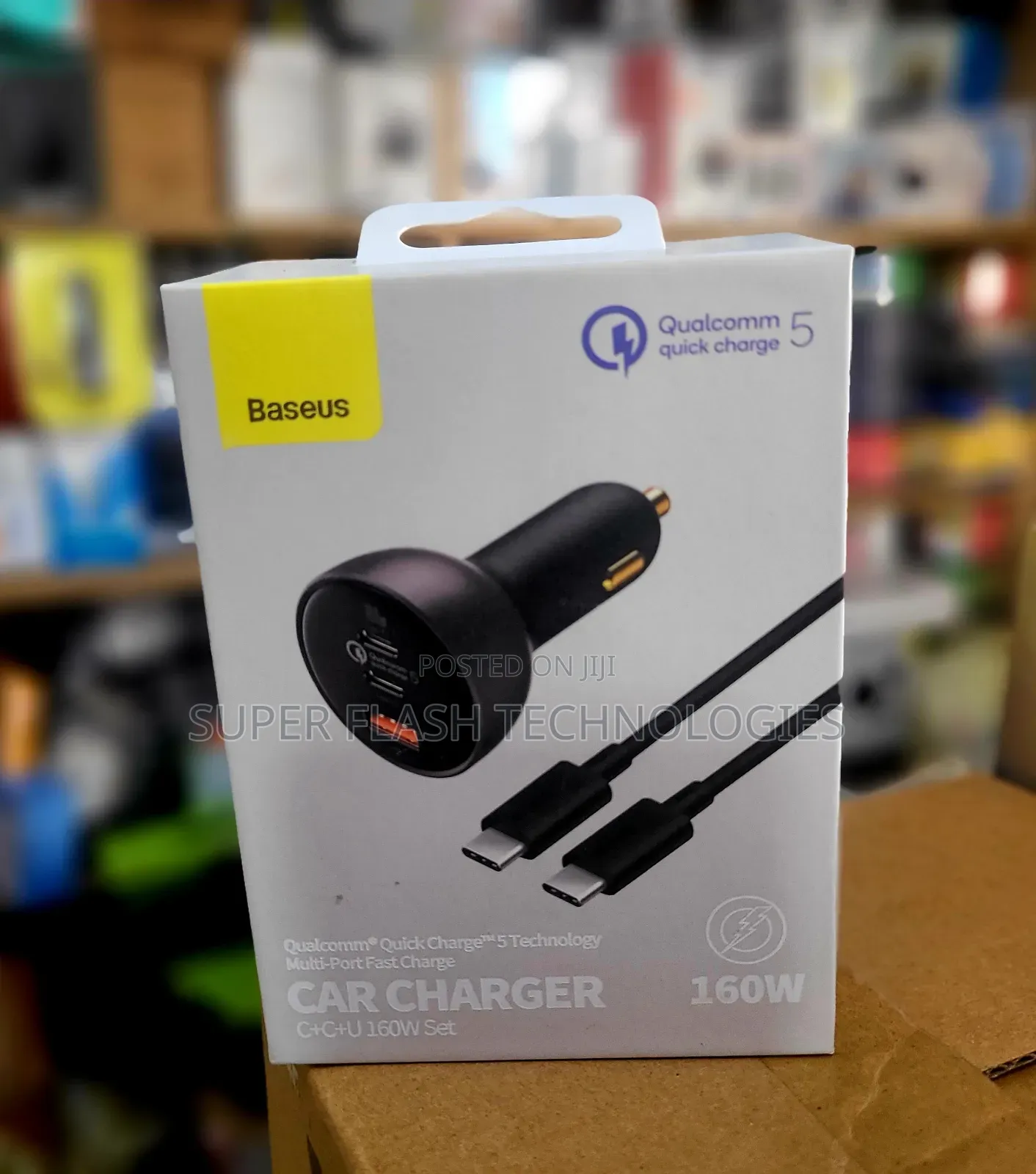 Baseus 160w Usb C Car Charger