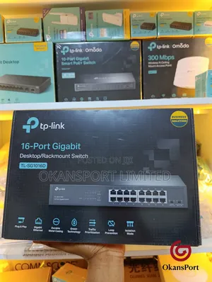 Tp-Link 16 Port Gigabit Switch Tl-Sg1016 Tl-Sg1016d Tl-Sf1016 Ls1016g