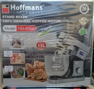 Hoffmans 15l Industrial Stand Mixer - 2000w