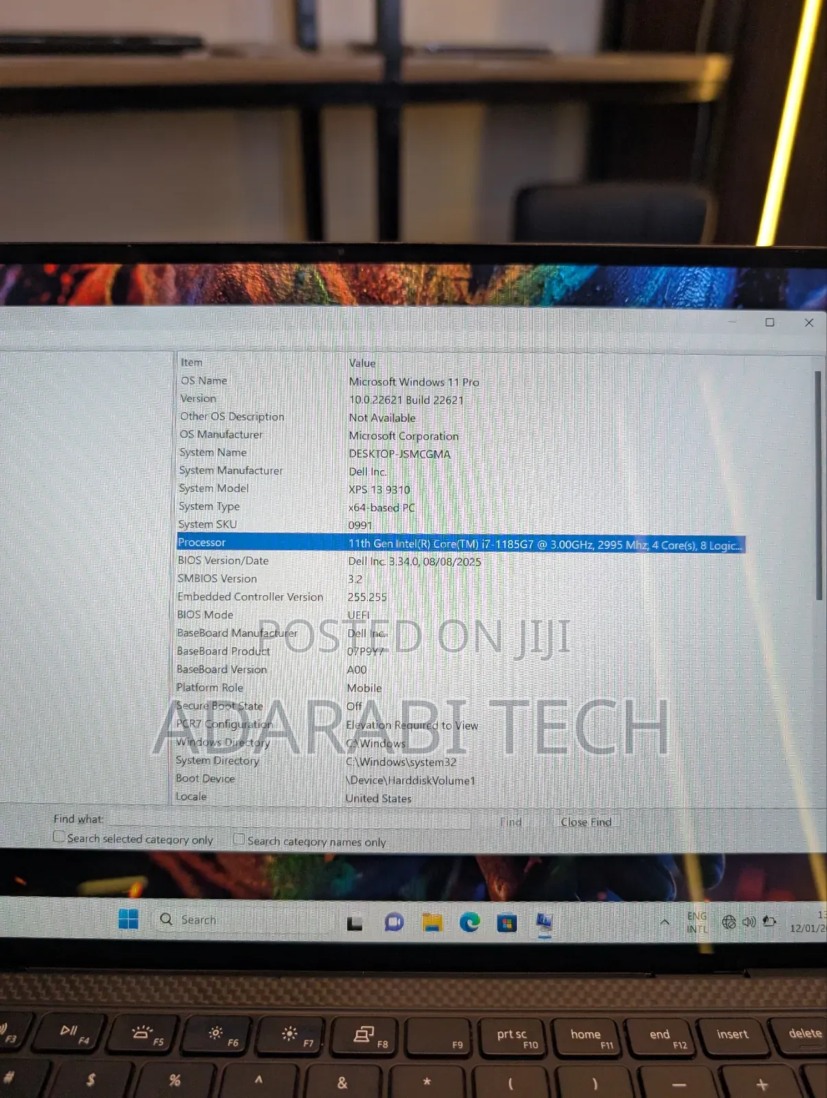 Laptop Dell XPS 13 9310 16GB Intel Core I7 SSD 512GB