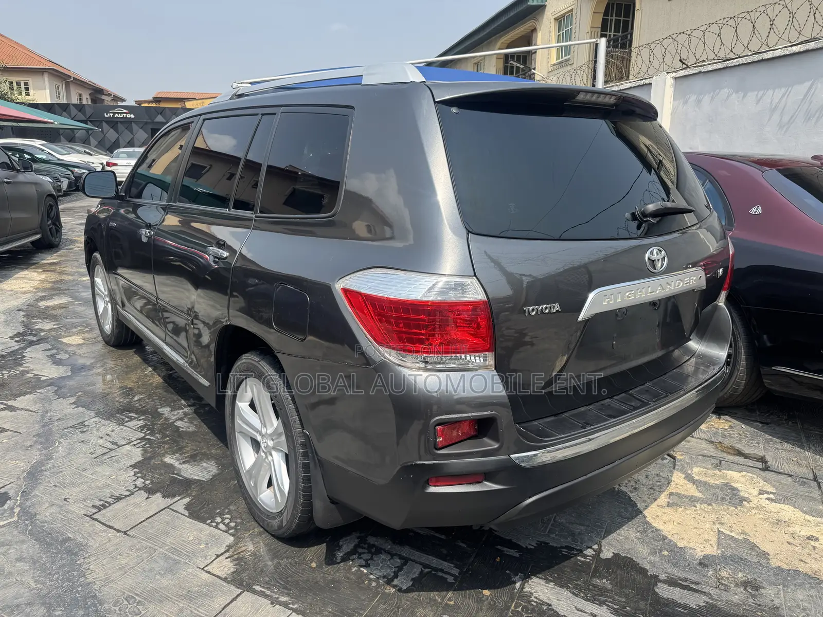 Toyota Highlander Limited 2008 Gray