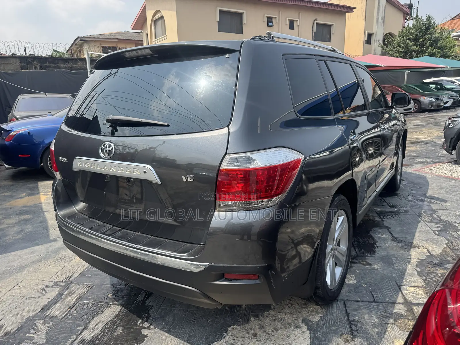 Toyota Highlander Limited 2008 Gray