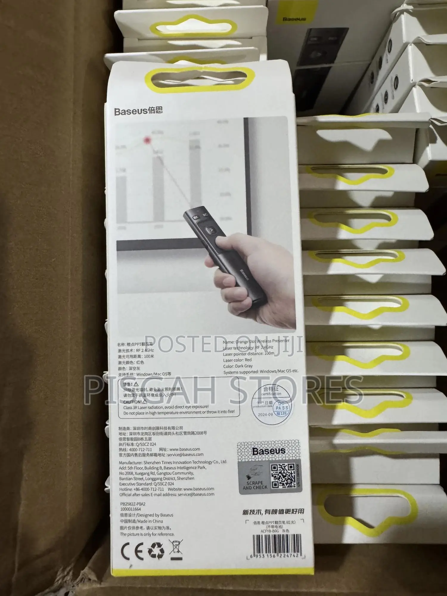 Baseus Orange Dot Wireless Presenter