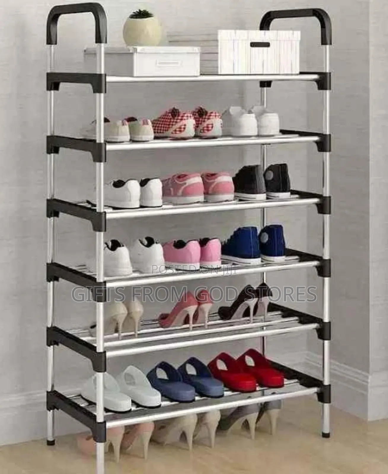 6 Steps Shoe Rack