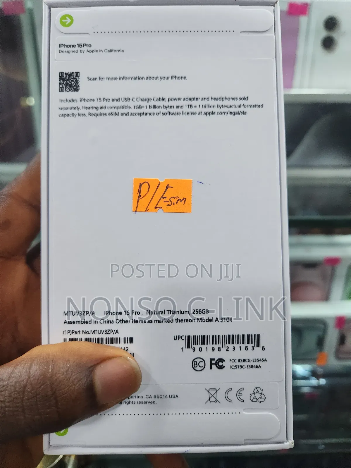 New Apple iPhone 15 Pro 256 GB Gold