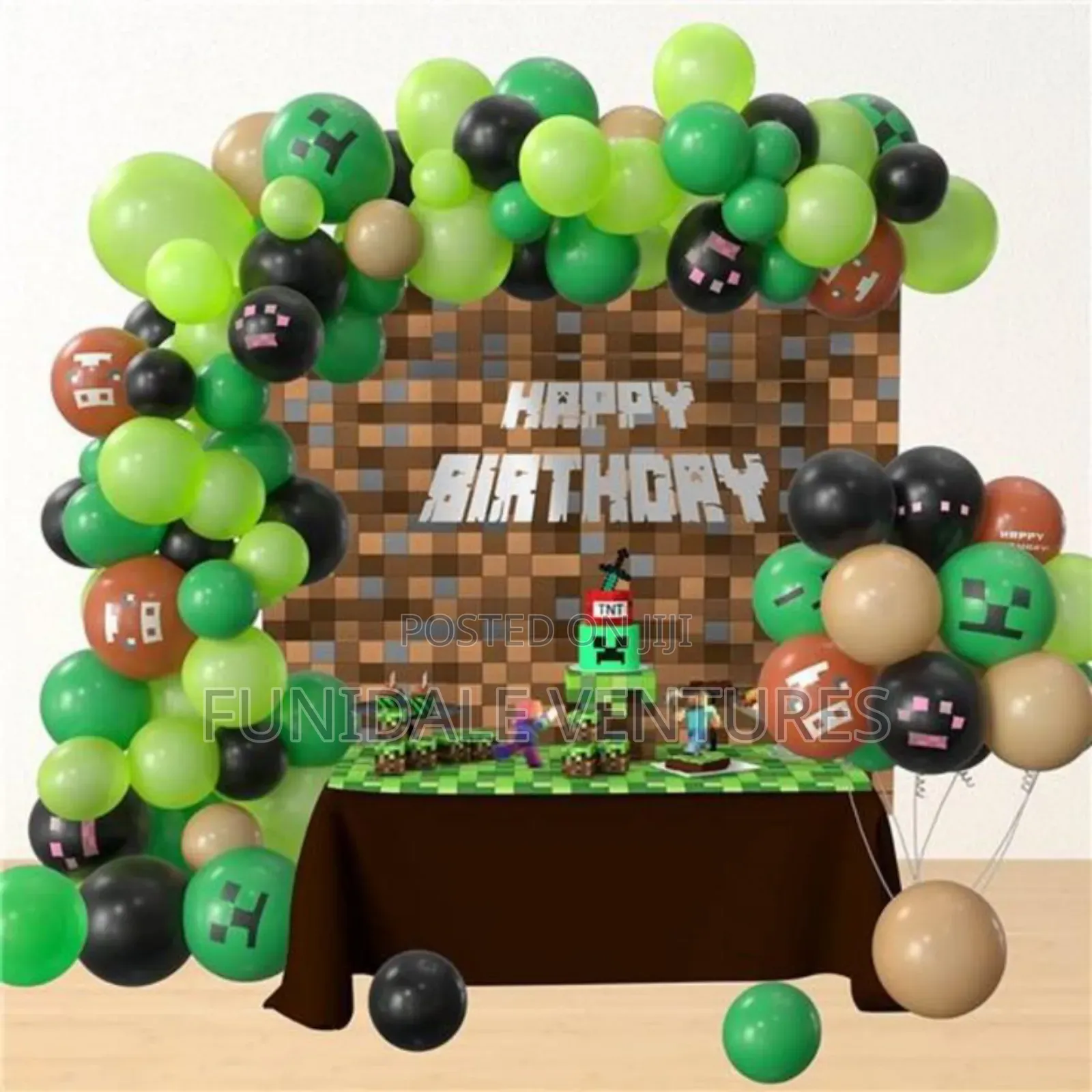 Minecraft Party Decoration Set