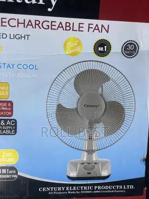 Century Rechargeable Fan