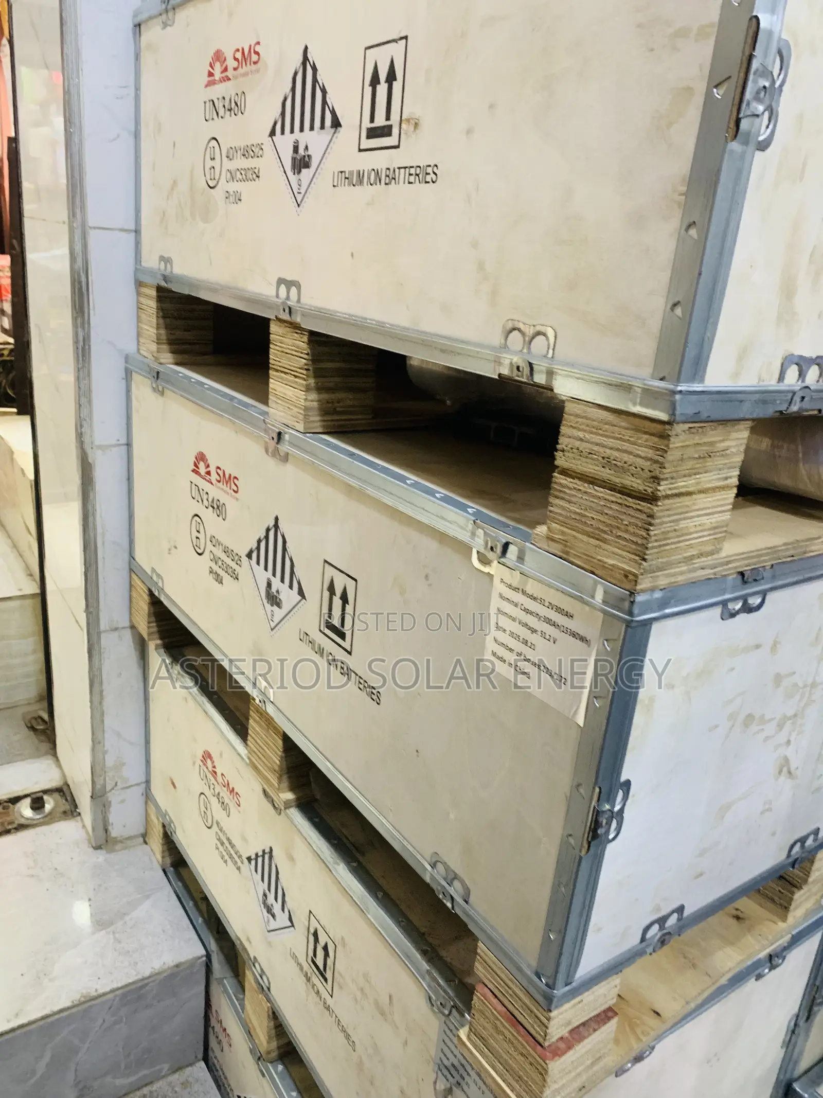 15kwh 51.2v SMS Lithium Ion Battery