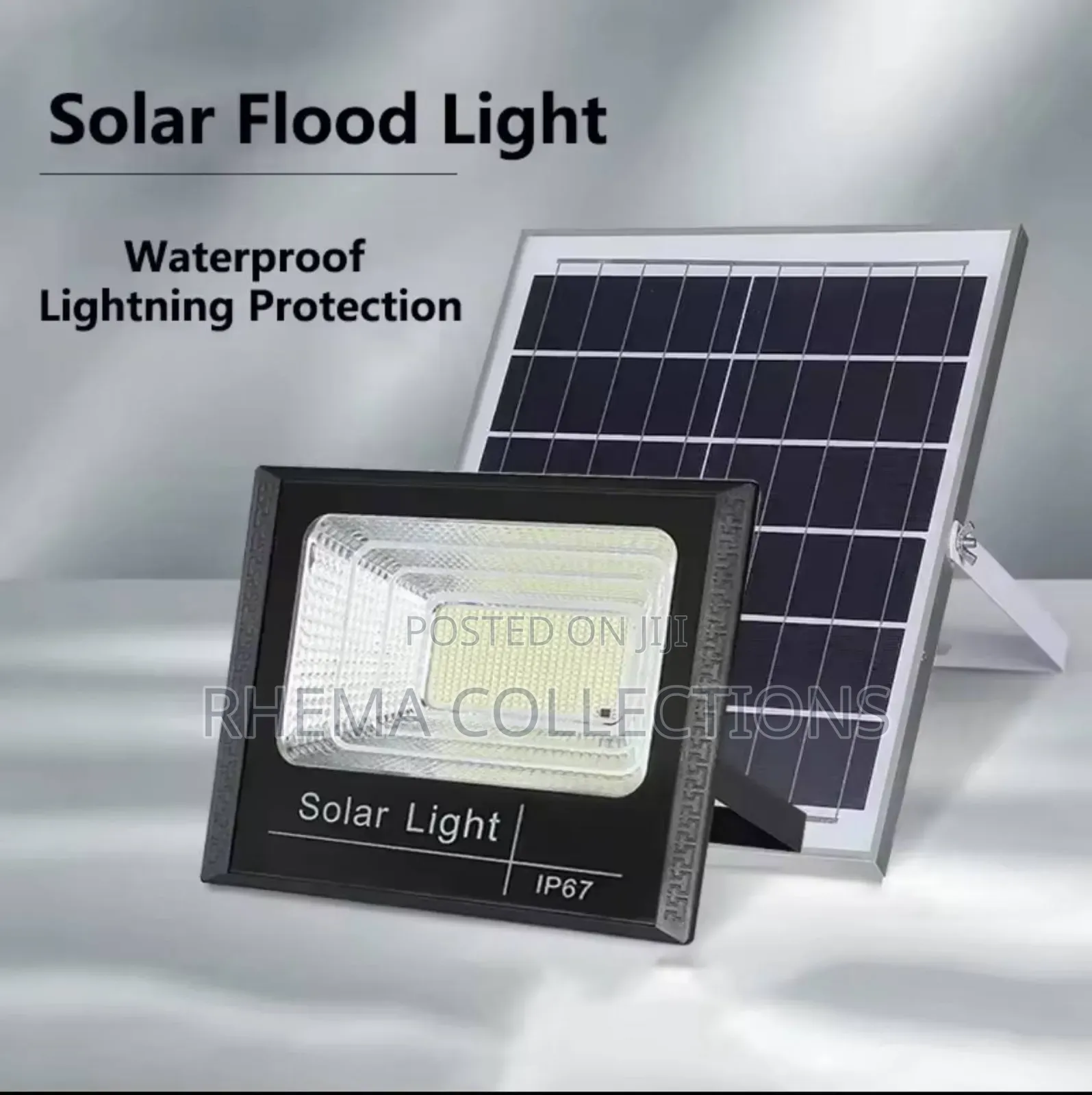 Solar Flood Light With Remote