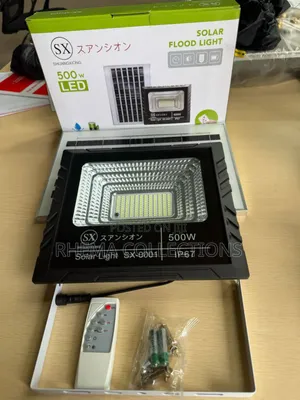 Solar Flood Light With Remote