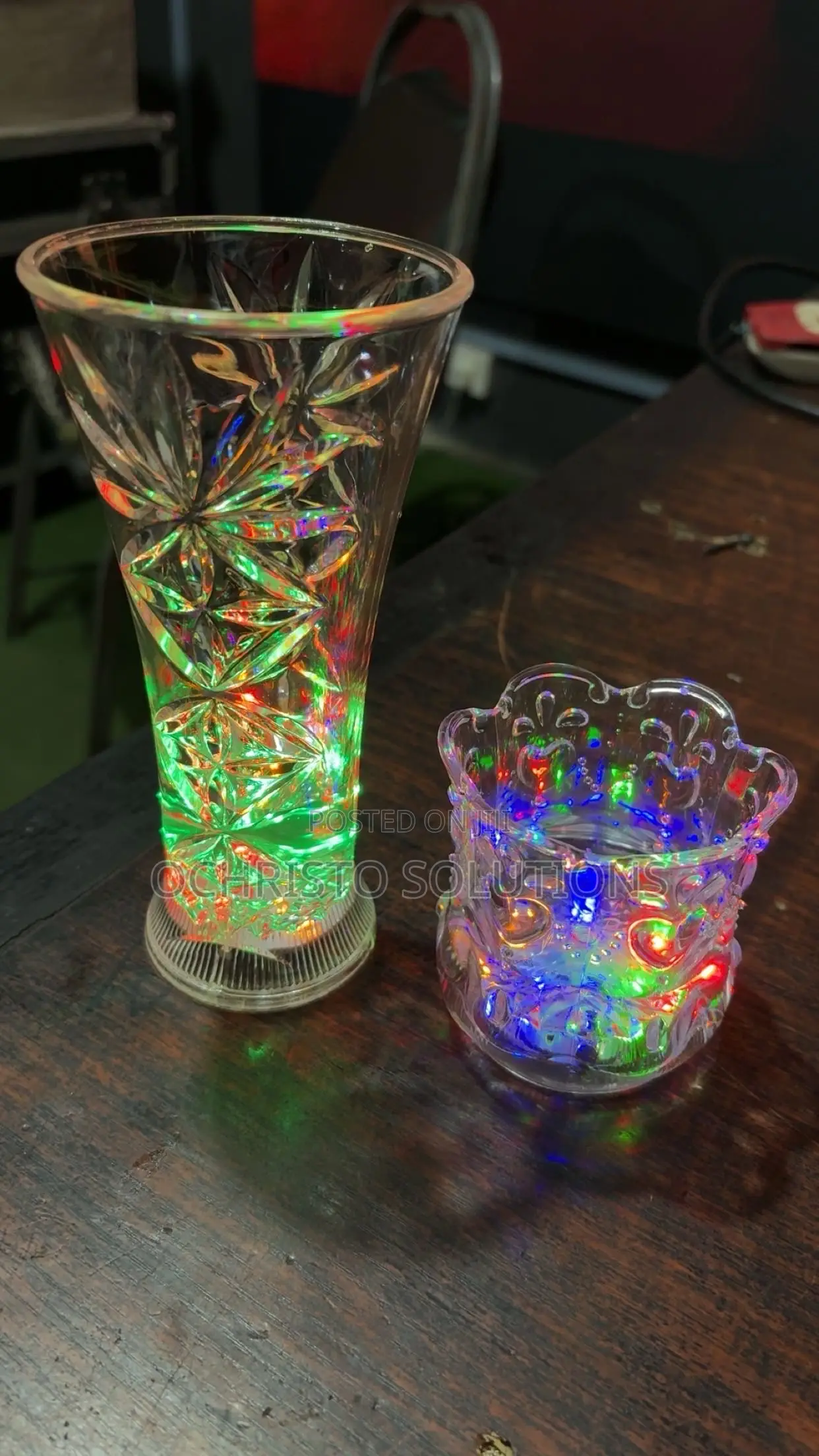Inductive Rainbow Colour Cup