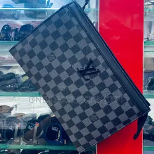 Leather Envelop Clutch Bag for Men