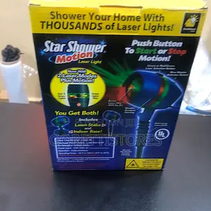 Star Shower Motion Laser Light
