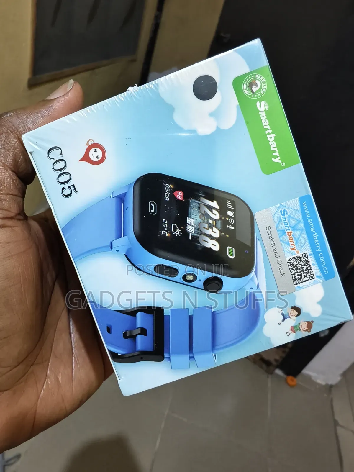 Smartbarry C005 Sim Enabled Kids GPS Tracker Smartwatch