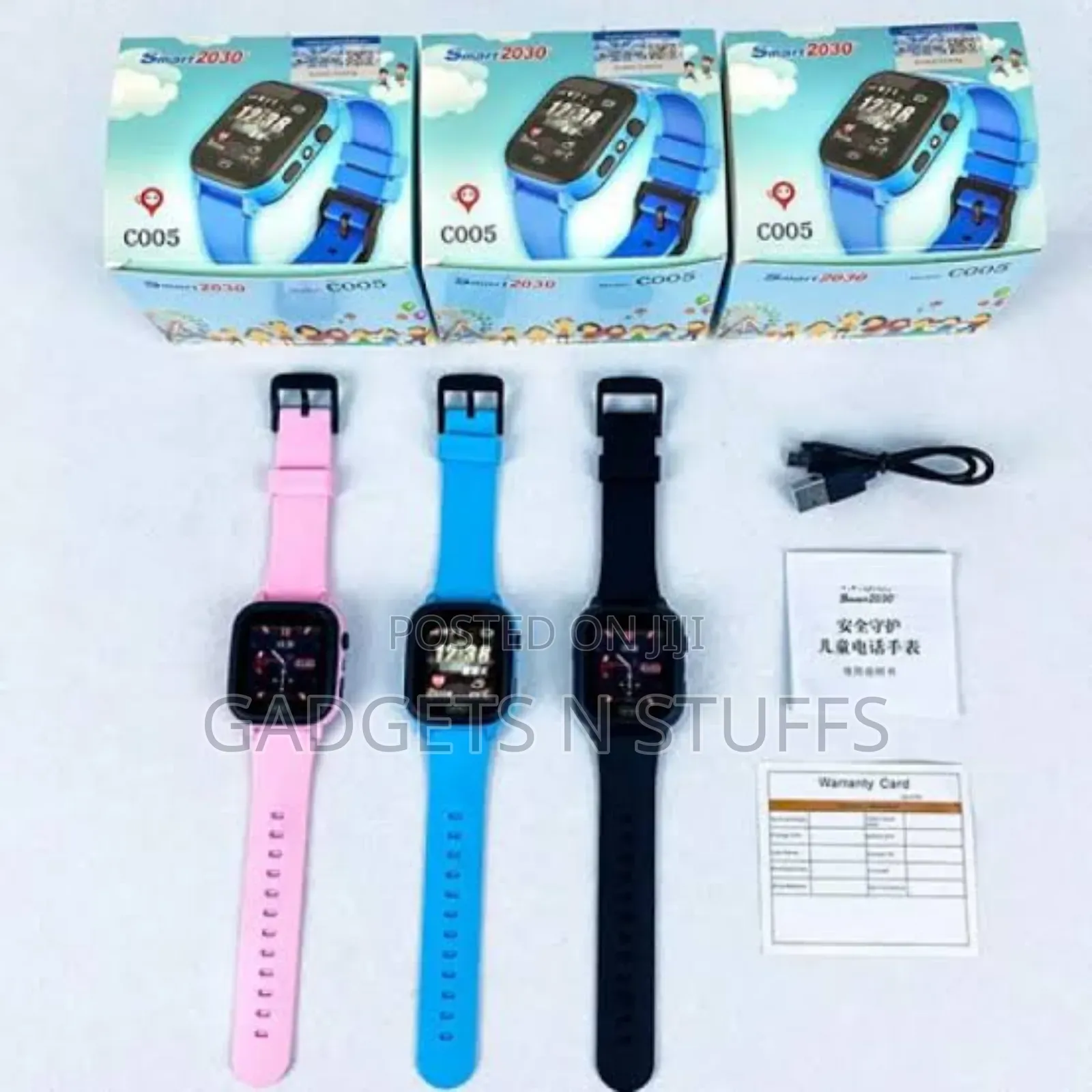 Smartbarry C005 Sim Enabled Kids GPS Tracker Smartwatch