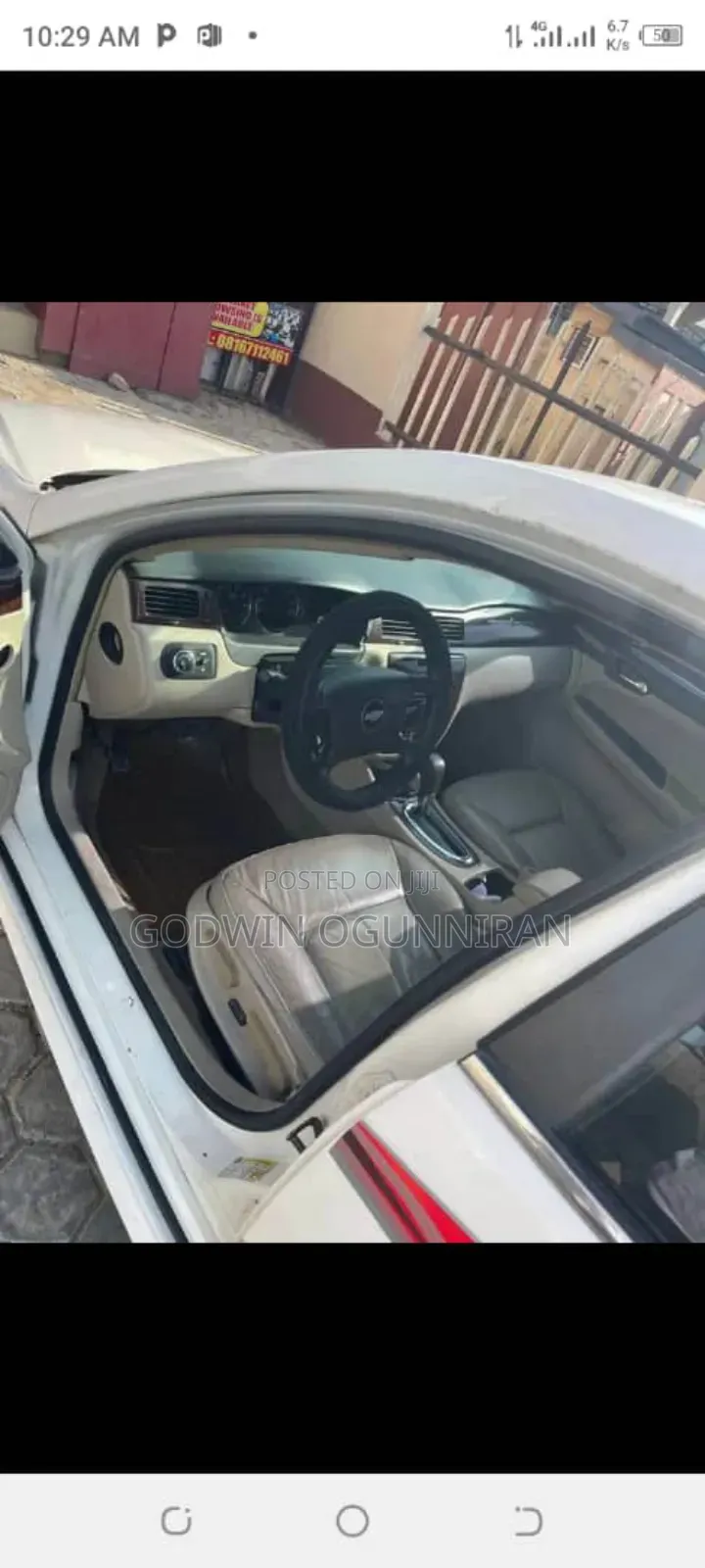 Chevrolet Impala LT 2009 White