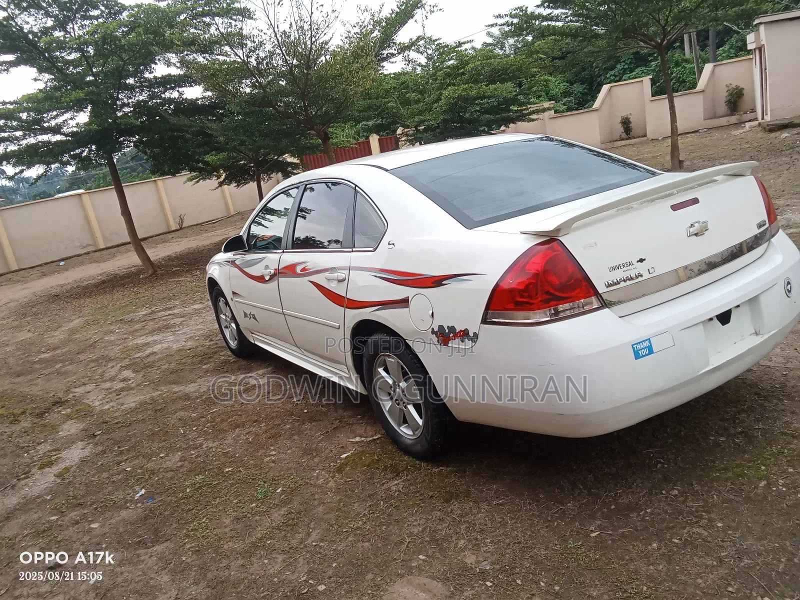 Chevrolet Impala LT 2009 White