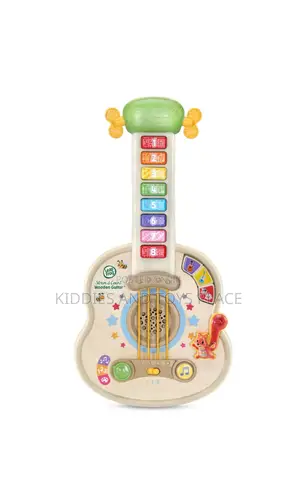 Leapfrog Strum and Count Wooden Guitar, Musical Toddler Toy