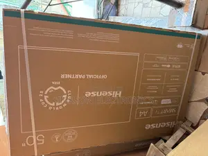 Hisense 50” Smart Tv Brand New Original With 1year Warranty