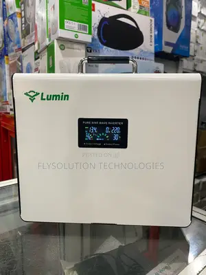 Lumin 500w Power Station Pure Sine Wave Hybrid Solar Generator