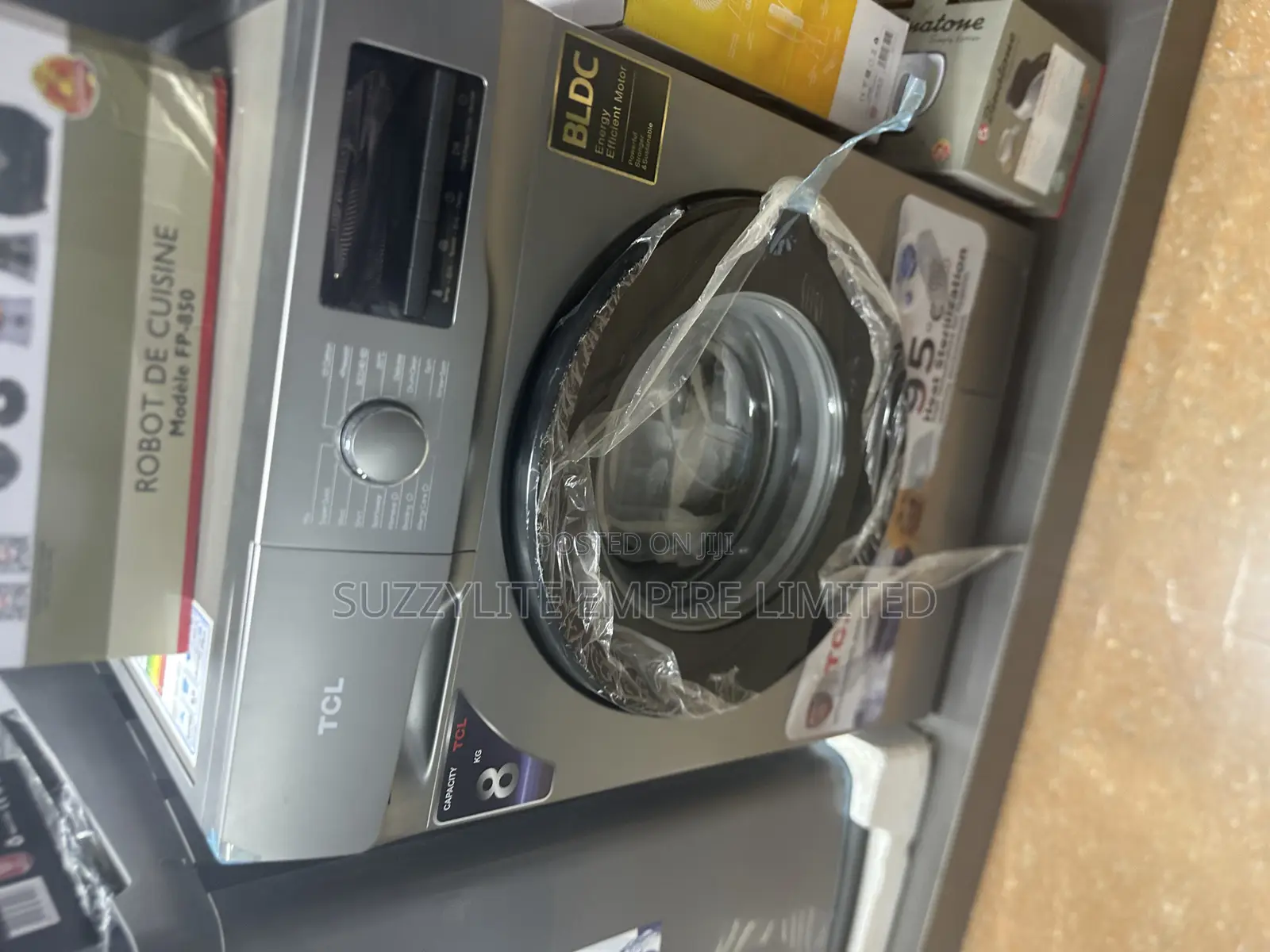 TCL 8kg Front Loader Washing Machine Wash and Spin Automatic