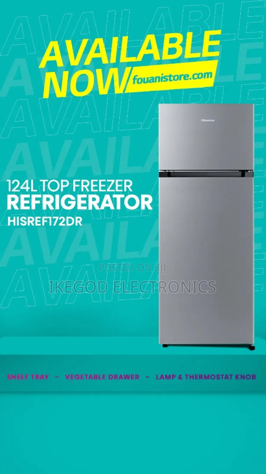 Hisense Refrigerator Ref200dr