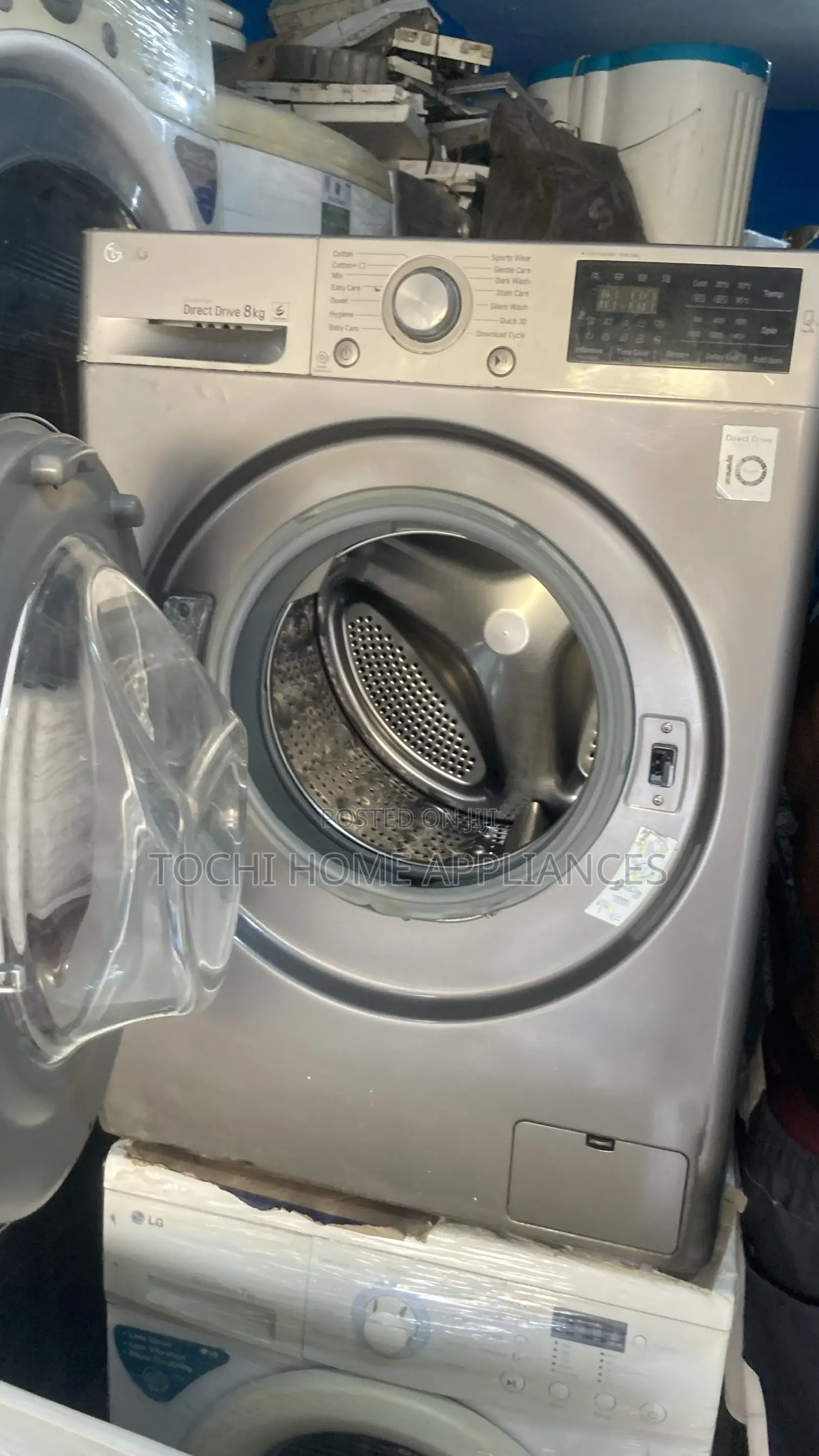 Clean Inverter 8kg Washing Machine