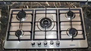 5 Burner Stainless Gas Hob