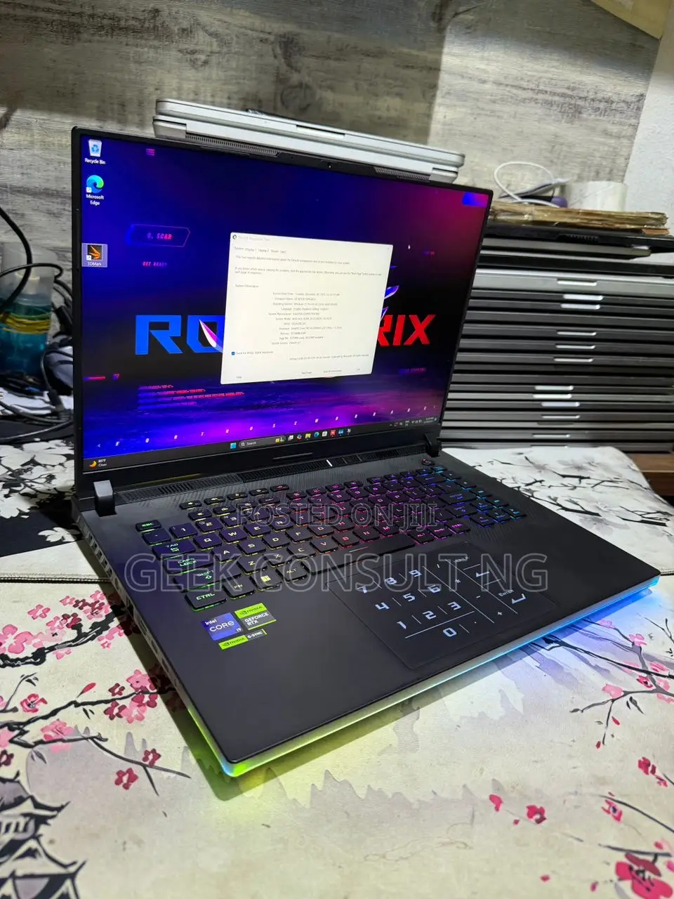 Laptop Asus ROG Strix SCAR 15 32GB Intel Core i9 SSD 1T