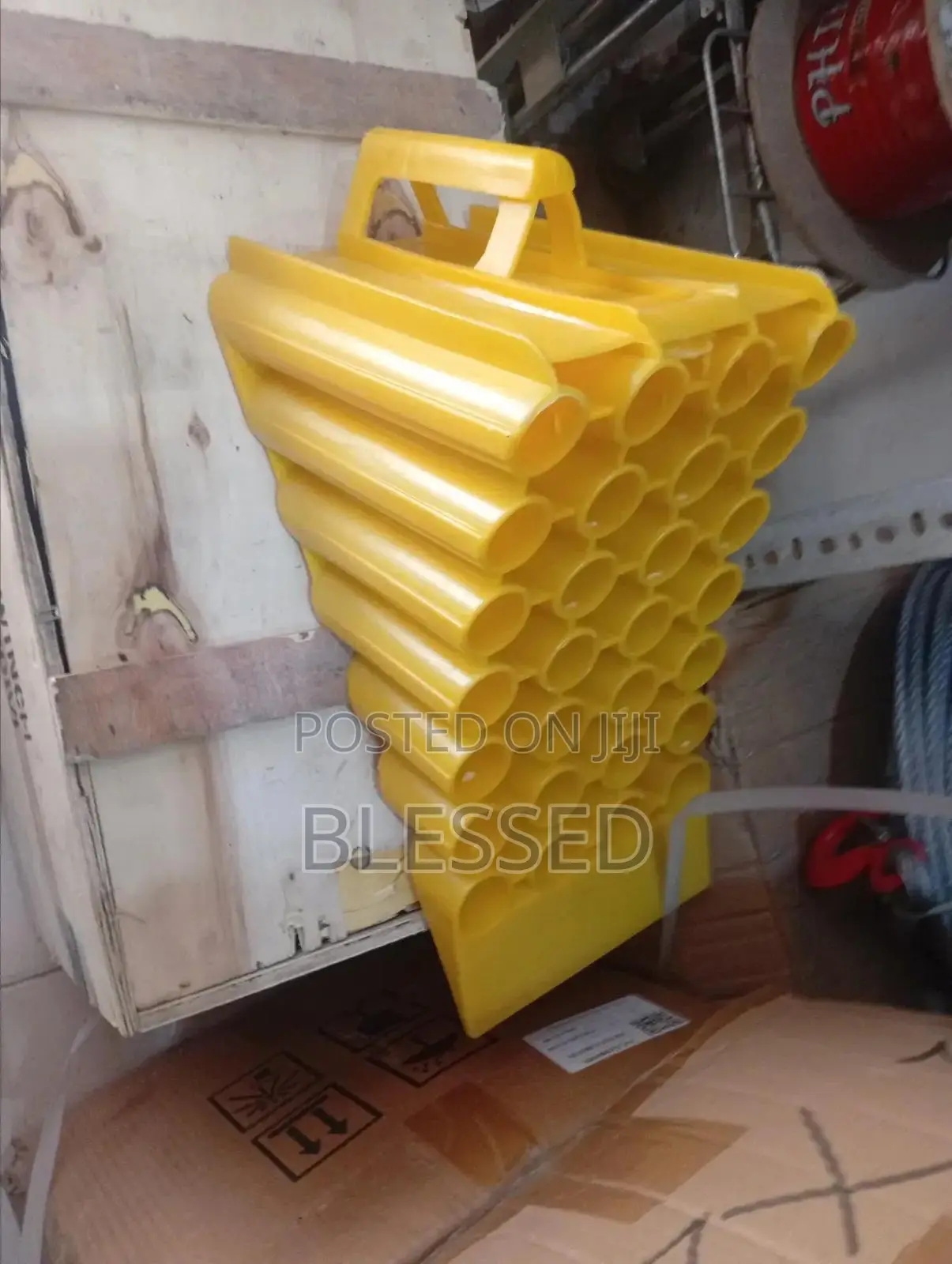 Plastic Car Wage Yellow