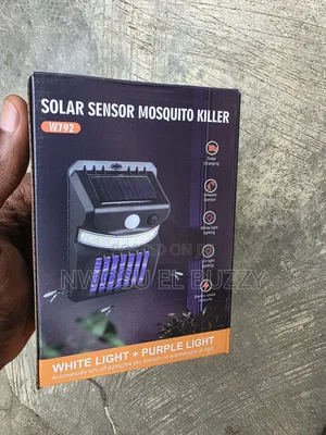 Solar-powered Mosquito Killer And Outdoor Wall Light