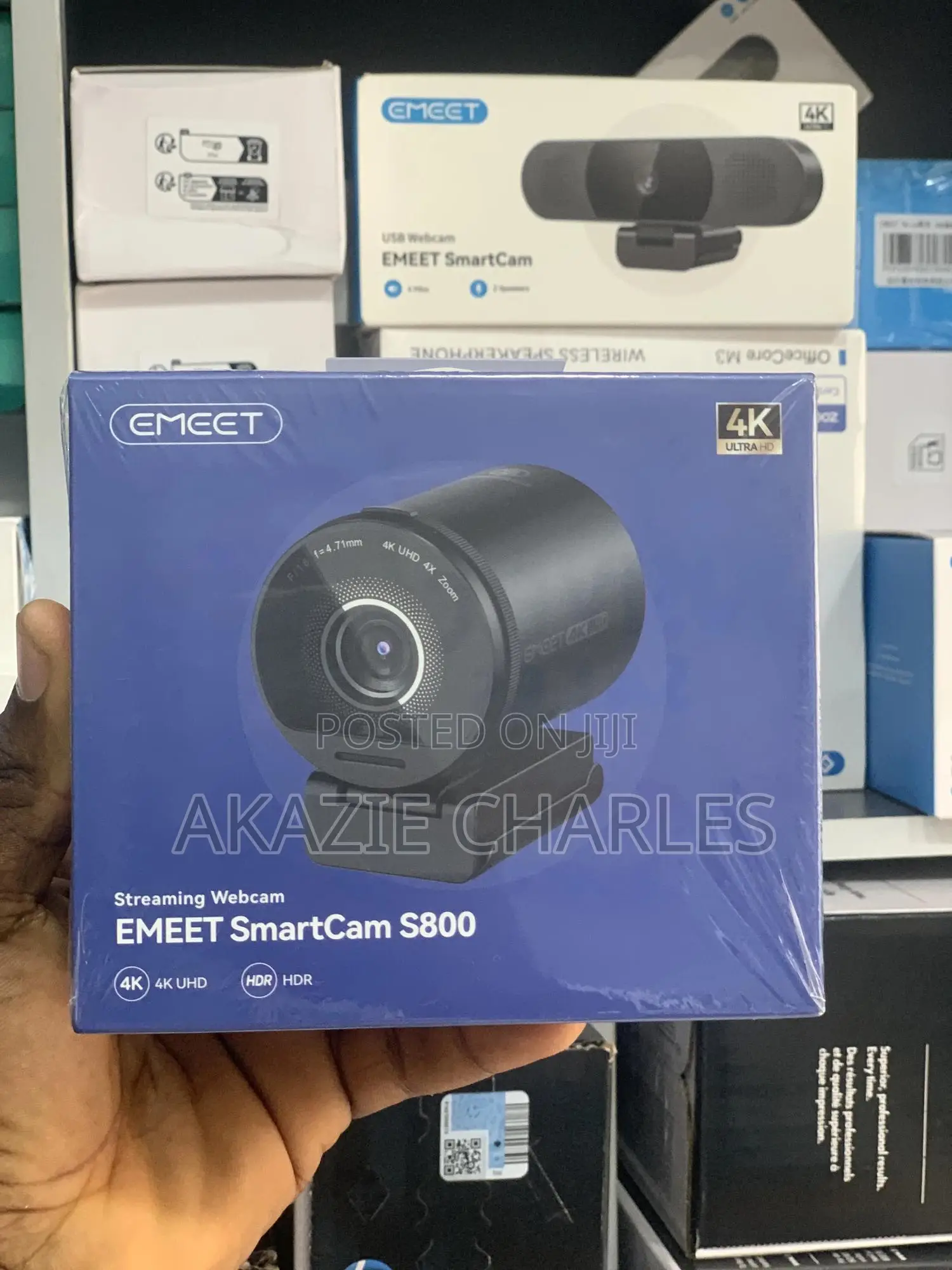 Emeet Streaming Smart Webcam S800