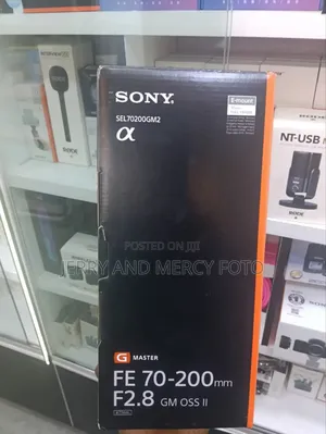 Sony Lens 70-200mm F2.8mm Gm Ii