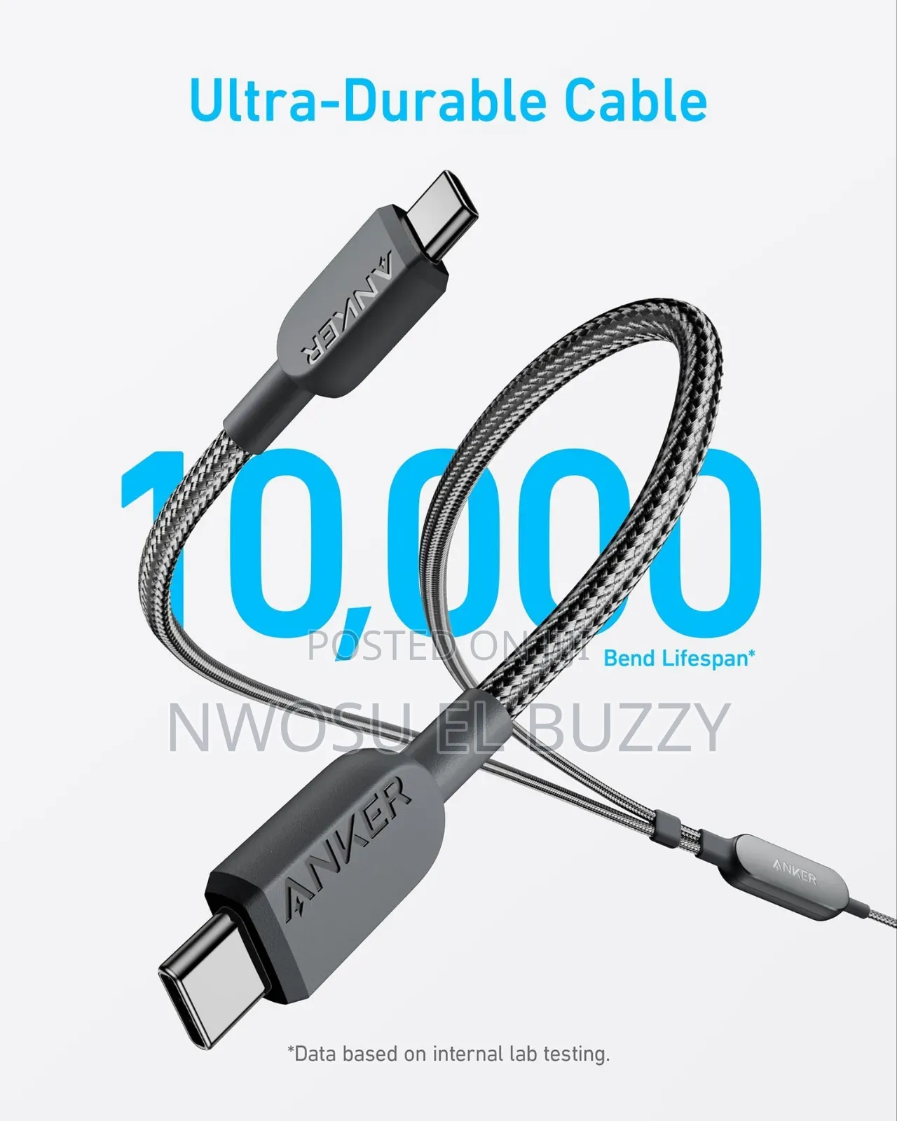 Anker 2-in-1 Usb-c To Usb-c Cable