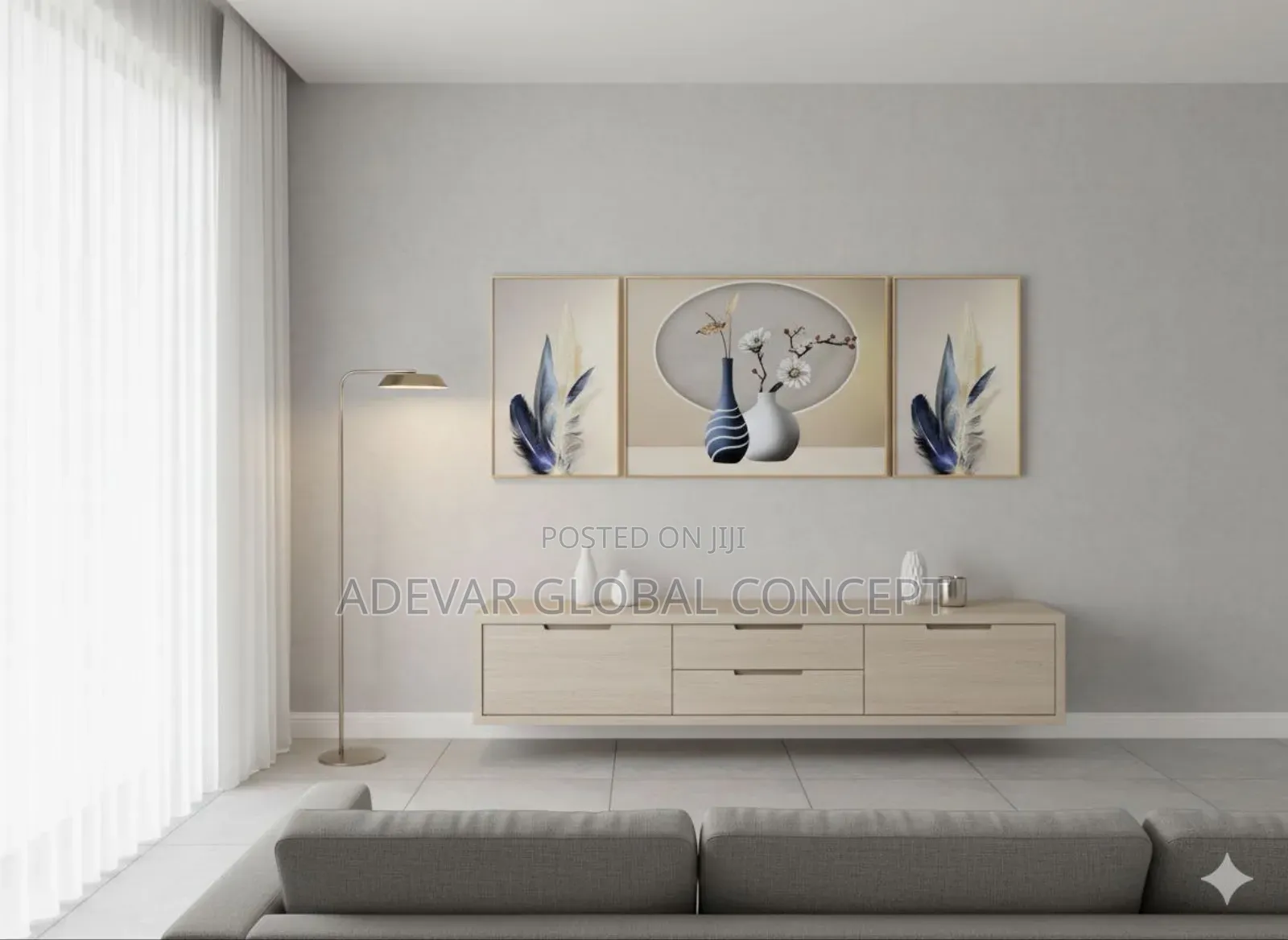 3 in 1 Acrylic Wall Frame - Swipe Left